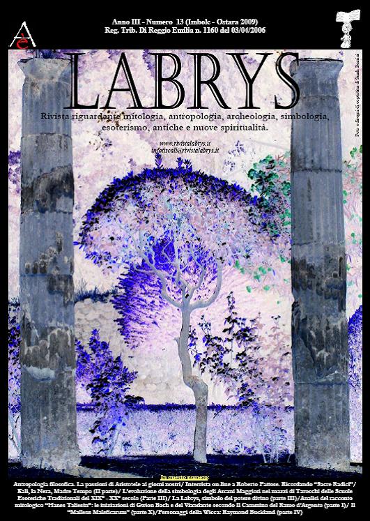 Copertina rivista Labrys 13