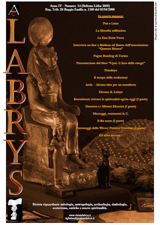 Copertina rivista Labrys 14