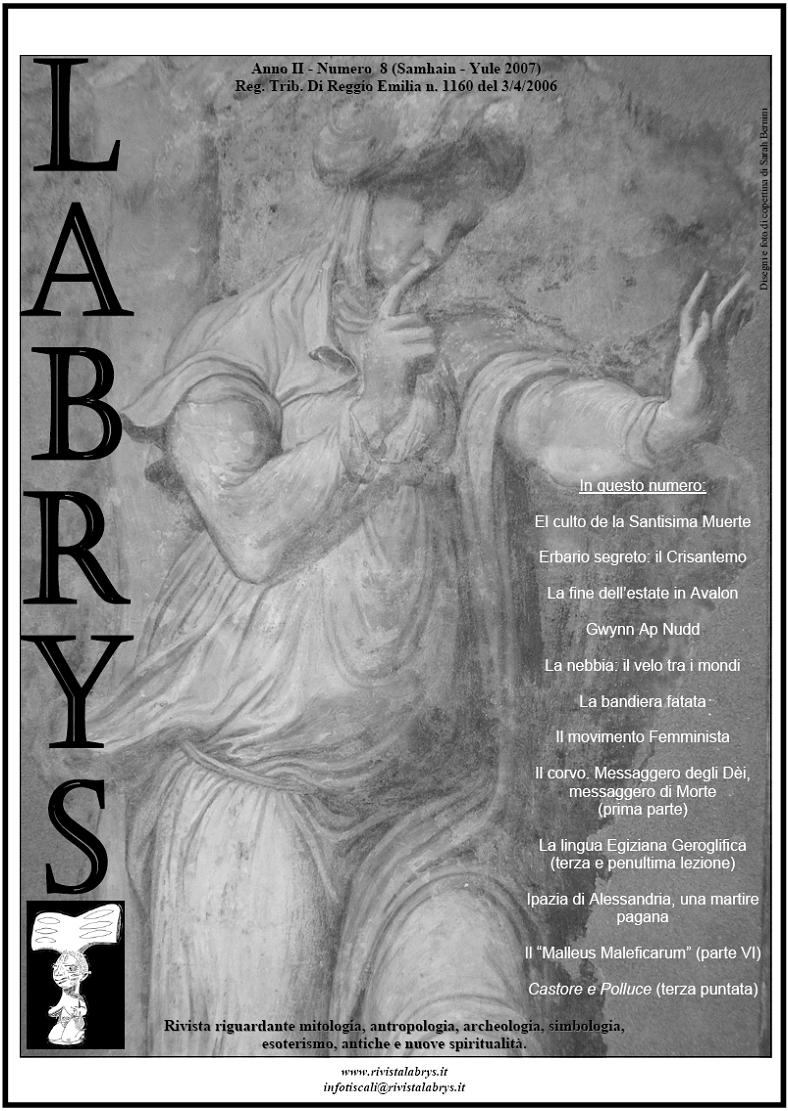 Copertina rivista Labrys 8