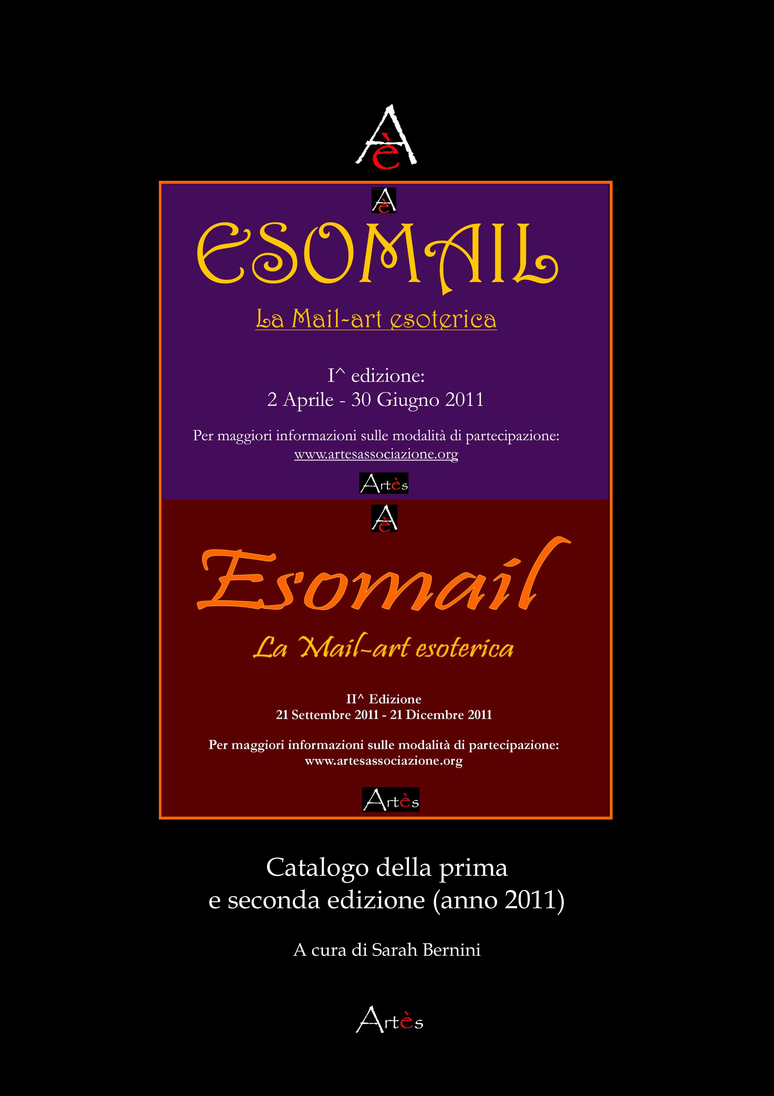 Copertina catalogo I^ e II^ edizione di Esomail